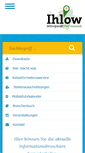 Mobile Screenshot of ihlow.de